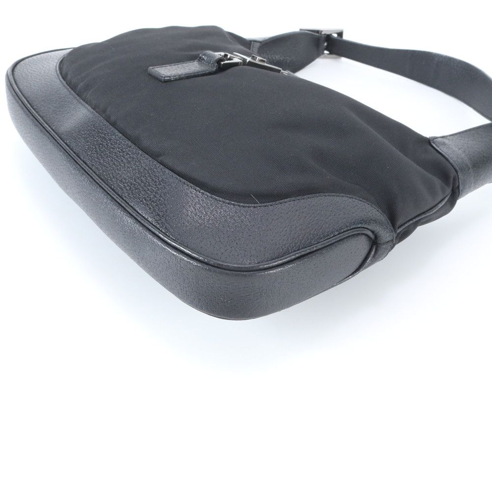 Gucci Jackie 001 Leather Shoulder Bag Tote Hand Black — view 5