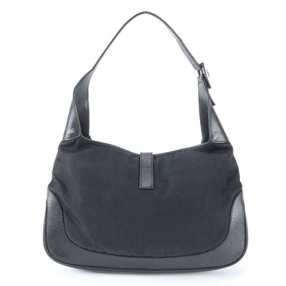 Gucci Jackie 001 Leather Shoulder Bag Tote Hand Black — view 3