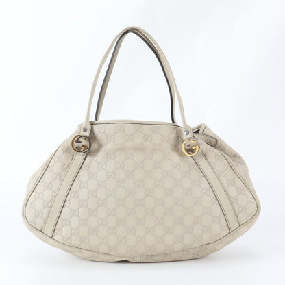 Gucci Guccissima GG Twins Leather Tote Shoulder Hand — view 3