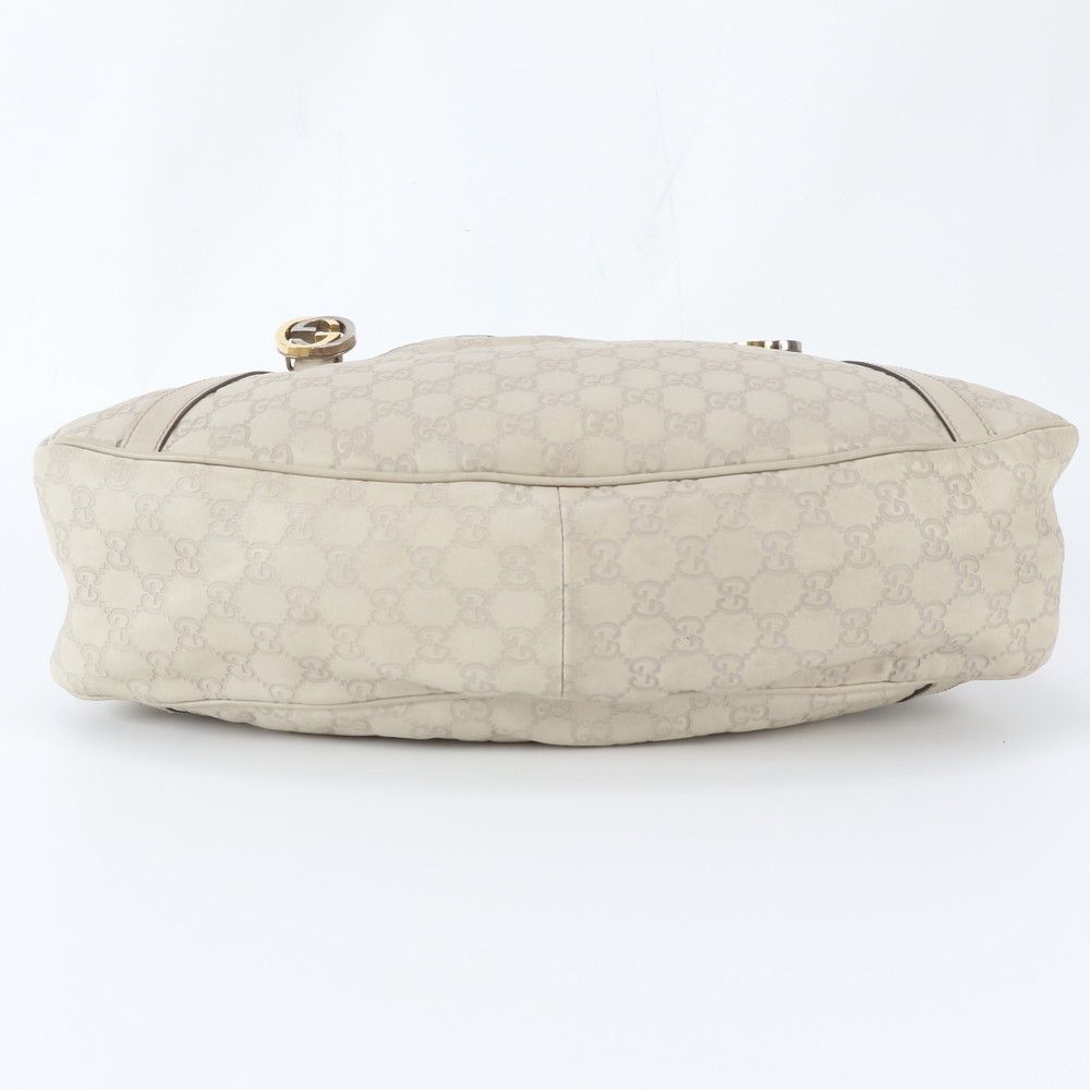 Gucci Guccissima GG Twins Leather Tote Shoulder Hand — view 6