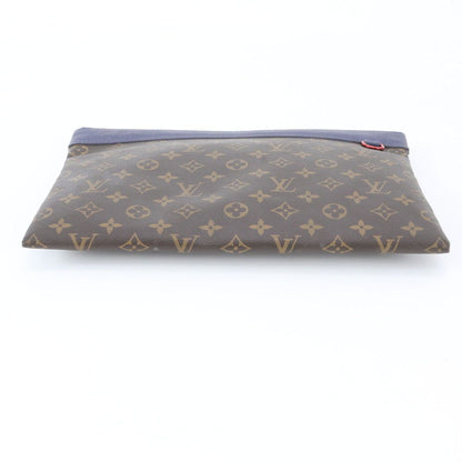 Louis Vuitton Monogram Pochette Apollo Leather Clutch Pouch Business — view 5