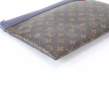 Louis Vuitton Monogram Pochette Apollo Leather Clutch Pouch Business — view 3