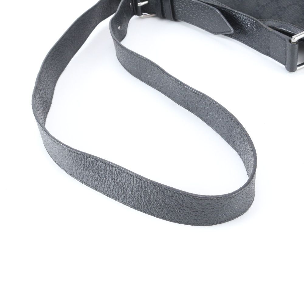 Gucci GG Canvas Eclipse Leather Shoulder Bag Crossbody Messenger Business — view 3