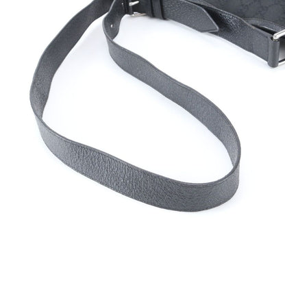 Gucci GG Canvas Eclipse Leather Shoulder Bag Crossbody Messenger Business — view 3