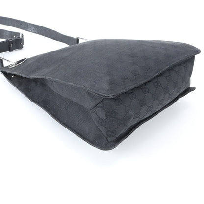 Gucci GG Canvas Eclipse Leather Shoulder Bag Crossbody Messenger Business — view 4