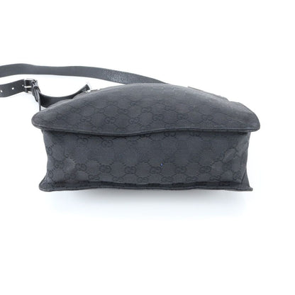 Gucci GG Canvas Eclipse Leather Shoulder Bag Crossbody Messenger Business — view 6