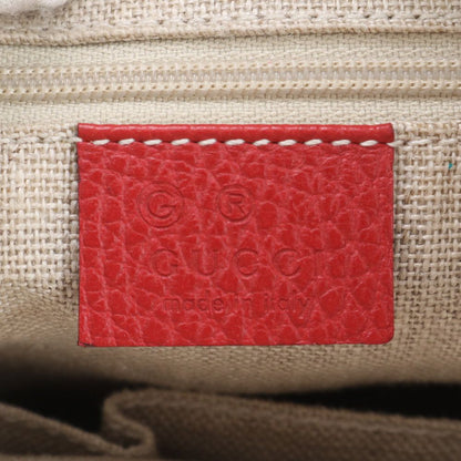 Gucci Interlocking Leather Shoulder Bag Tote Hand — view 8