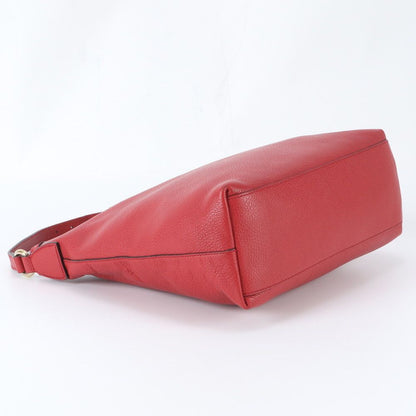 Gucci Interlocking Leather Shoulder Bag Tote Hand — view 5