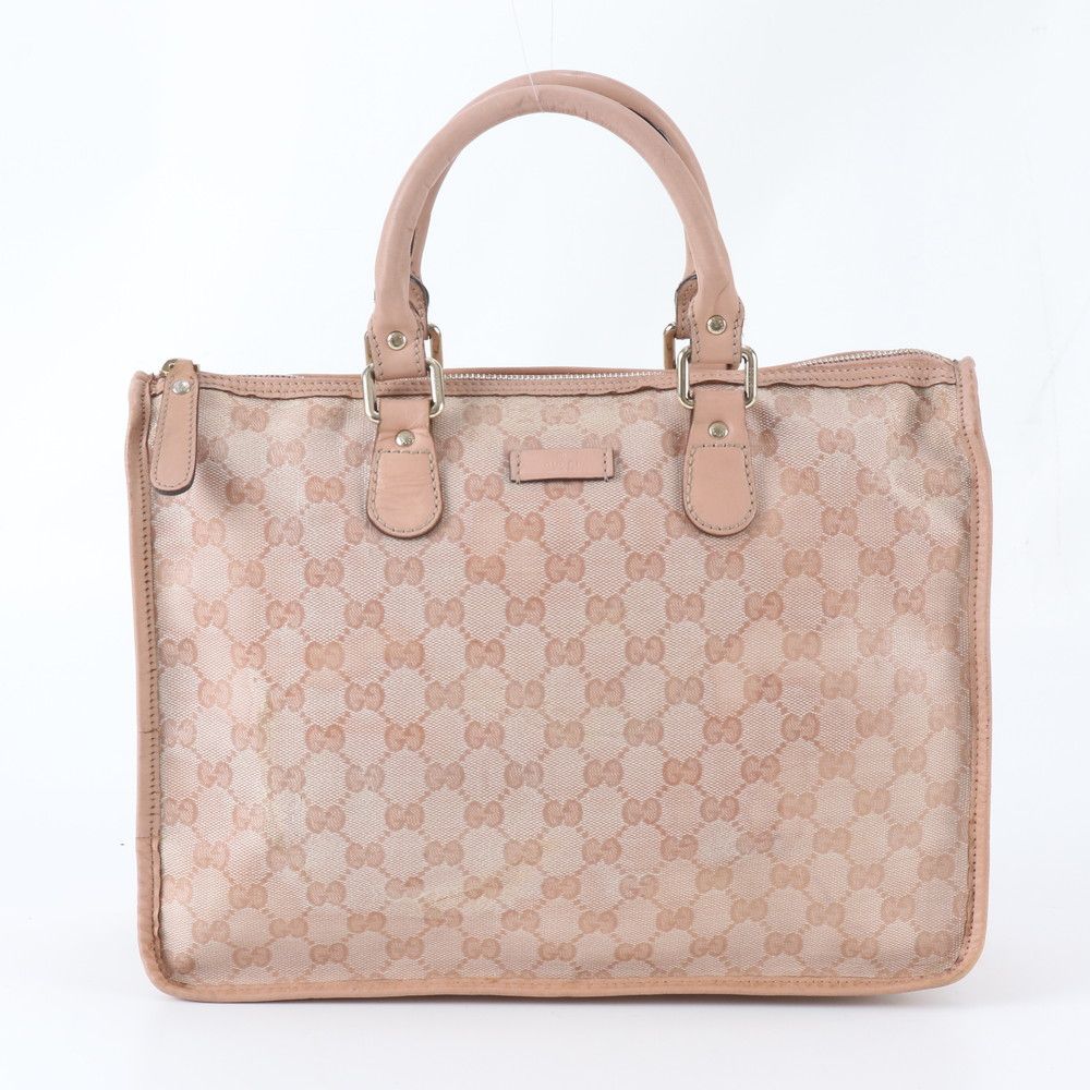 Gucci GG Supreme Leather Handbag Tote