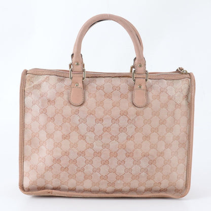 Gucci GG Supreme Leather Handbag Tote — view 3