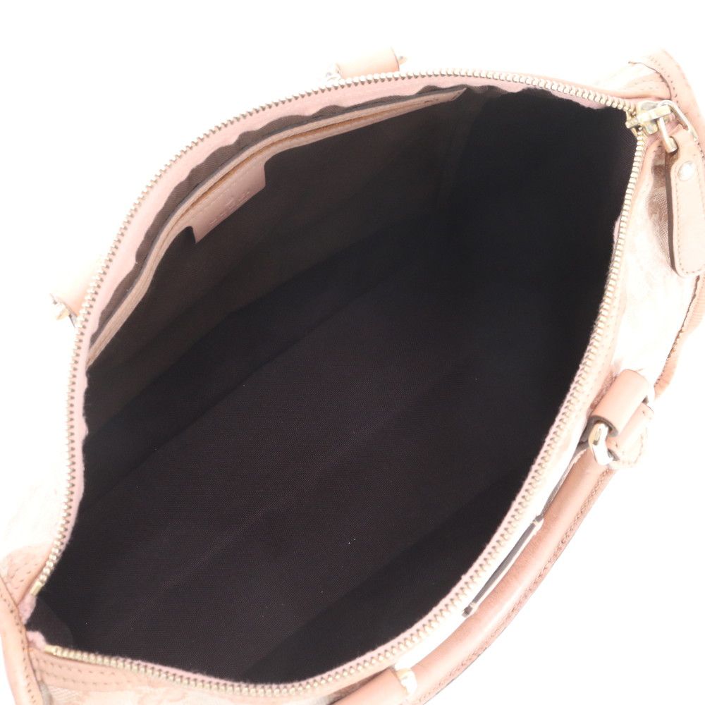 Gucci GG Supreme Leather Handbag Tote — view 7