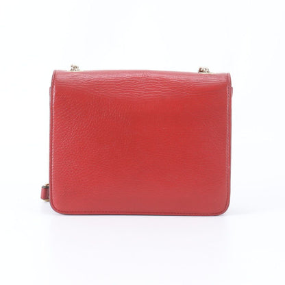 Gucci Interlocking Leather Chain Shoulder Bag Crossbody — view 3