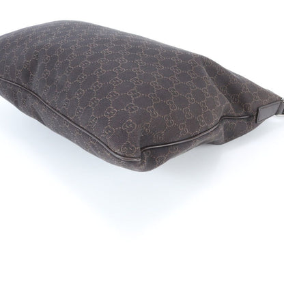 Gucci GG Canvas Leather Shoulder Bag Messenger Business Tote — view 5