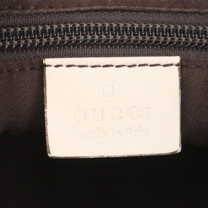 Gucci GG Canvas Leather Shoulder Bag Crossbody Hand Tote — view 8