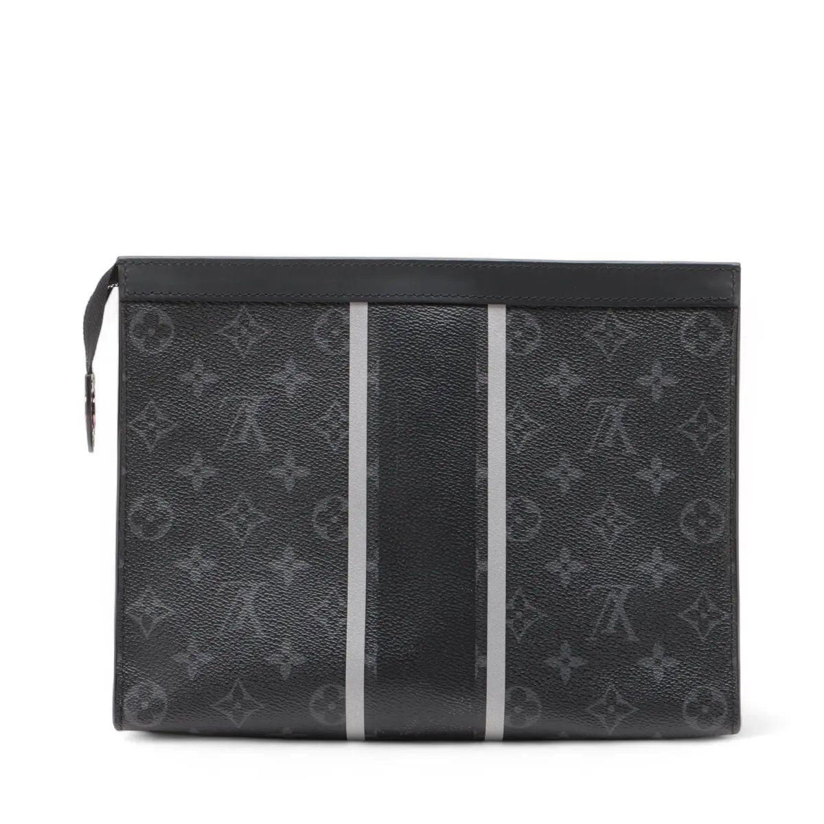 Louis Vuitton Monogram Eclipse Pochette Voyage Second Bag Leather — view 2