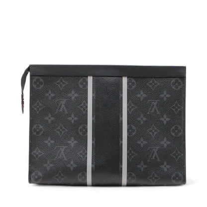 Louis Vuitton Monogram Eclipse Pochette Voyage Second Bag Leather — view 2