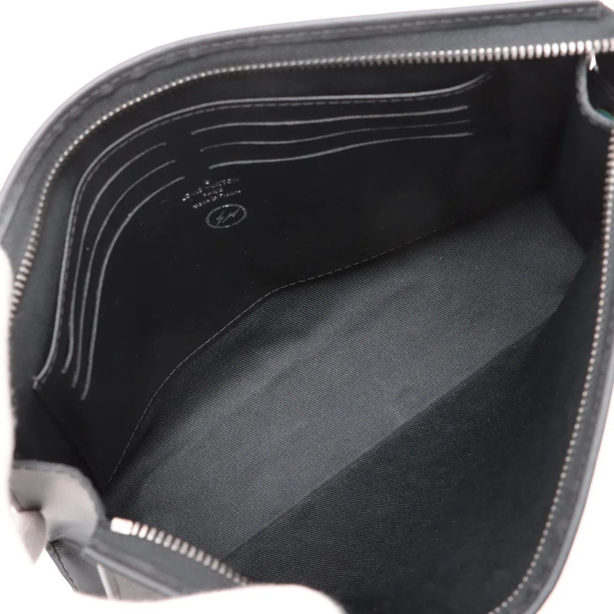 Louis Vuitton Monogram Eclipse Pochette Voyage Second Bag Leather — view 5