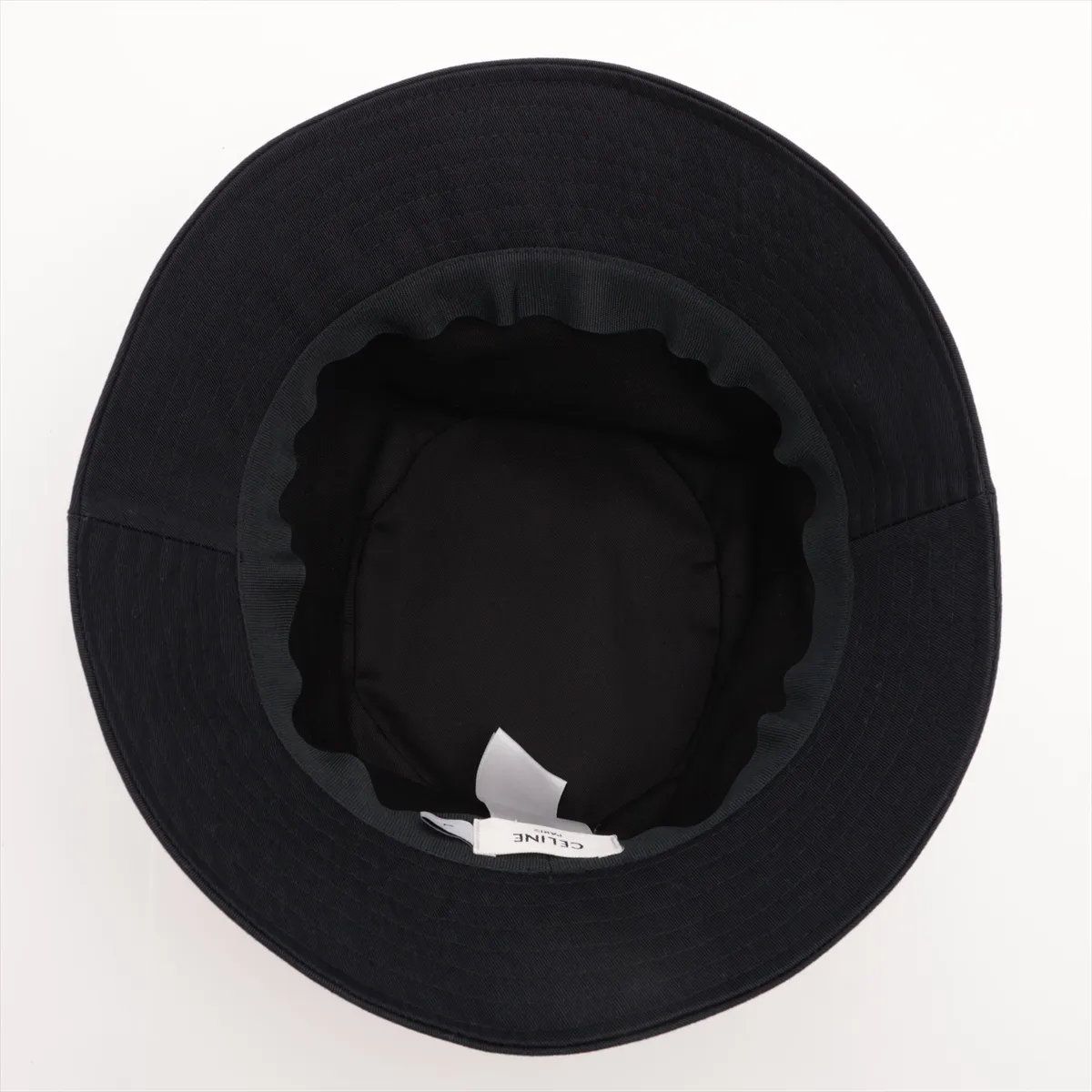 Celine Logo Bucket Hat Black — view 4