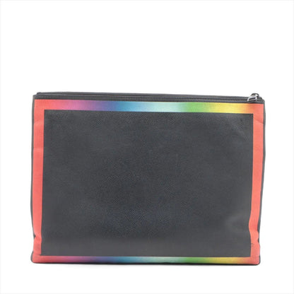 Louis Vuitton Taiga Rainbow Pochette Clutch Pouch — view 2
