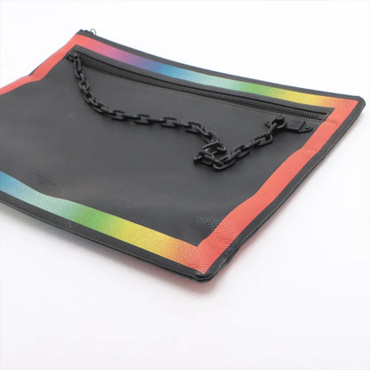 Louis Vuitton Taiga Rainbow Pochette Clutch Pouch — view 3