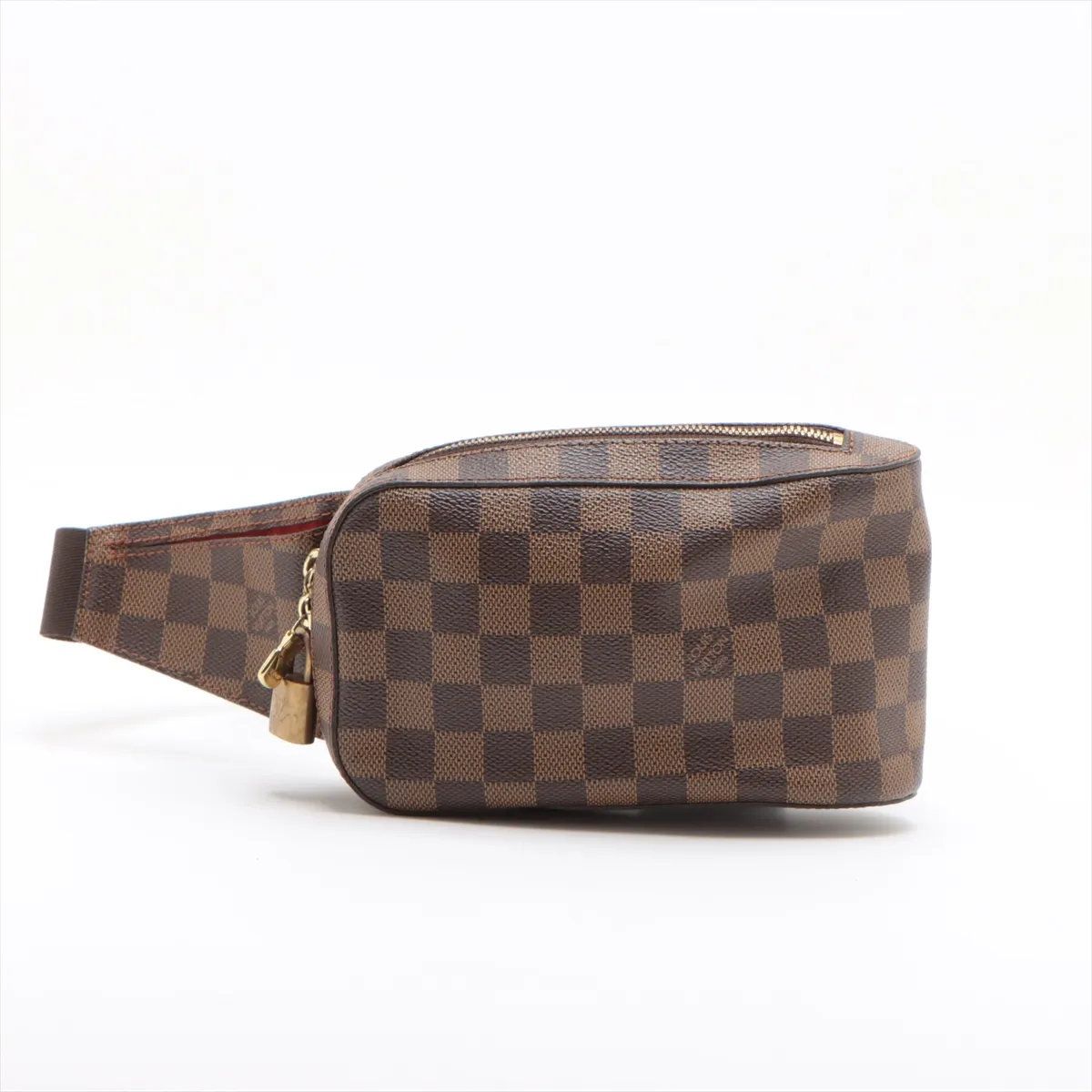 Louis Vuitton Damier Geronimos Leather Belt Bag Crossbody Body Waist Pouch