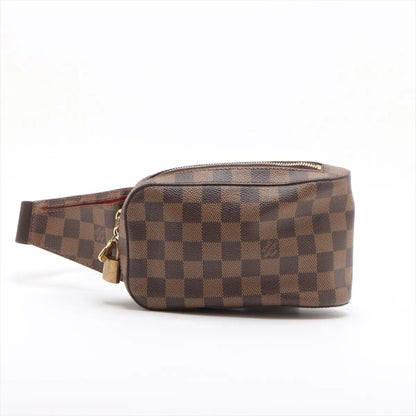 Louis Vuitton Damier Geronimos Leather Belt Bag Crossbody Body Waist Pouch