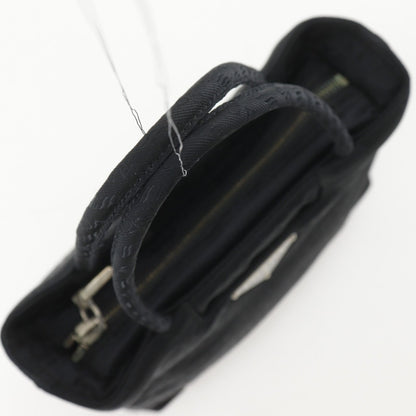 Prada Logo Nylon Black Handbag — view 5