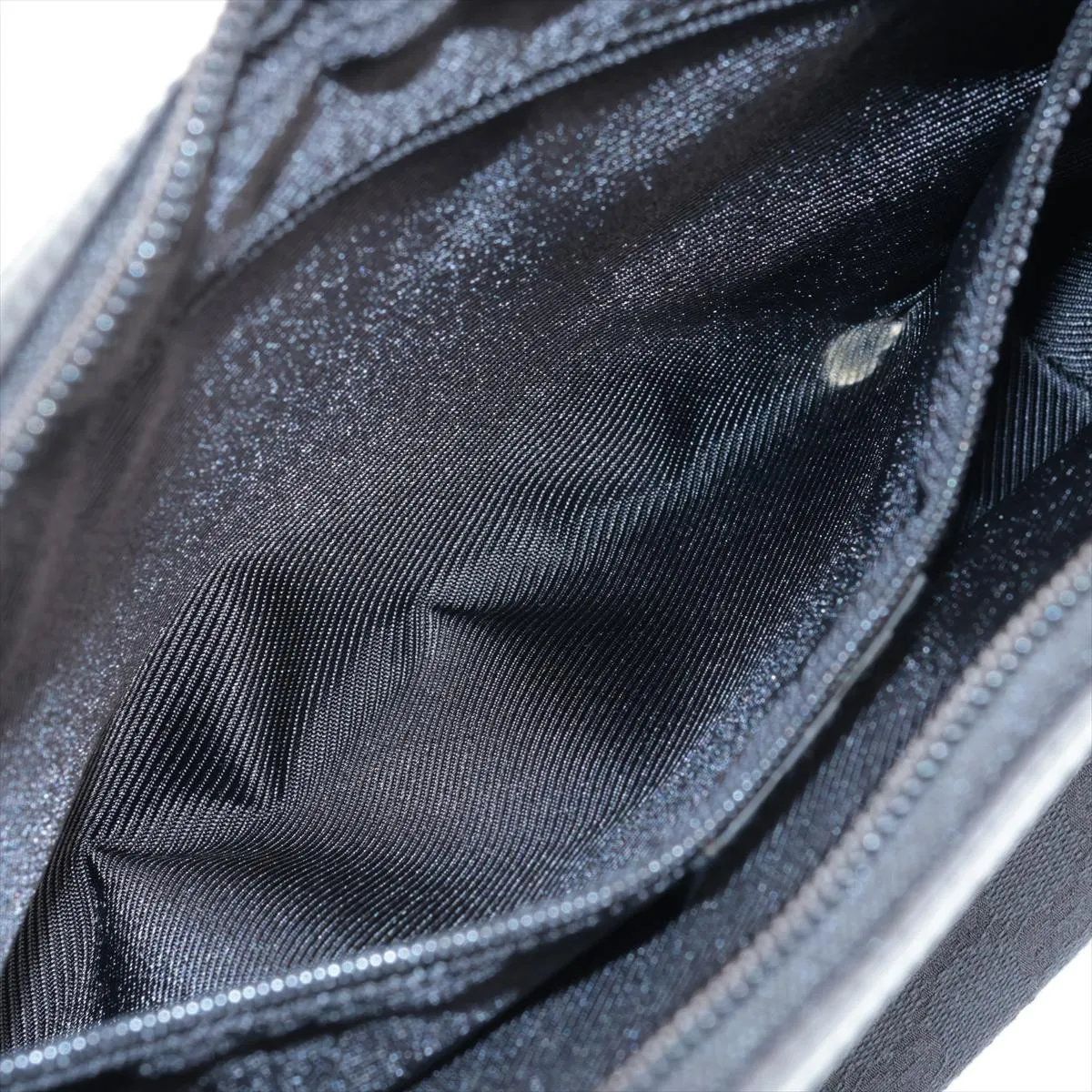 Gucci GG Canvas Leather Shoulder Bag Hand Black — view 8
