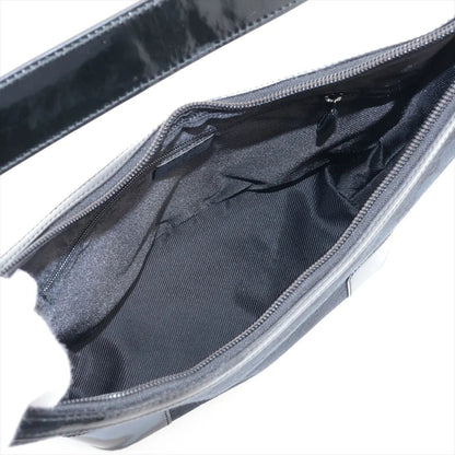 Gucci GG Canvas Leather Shoulder Bag Hand Black — view 7