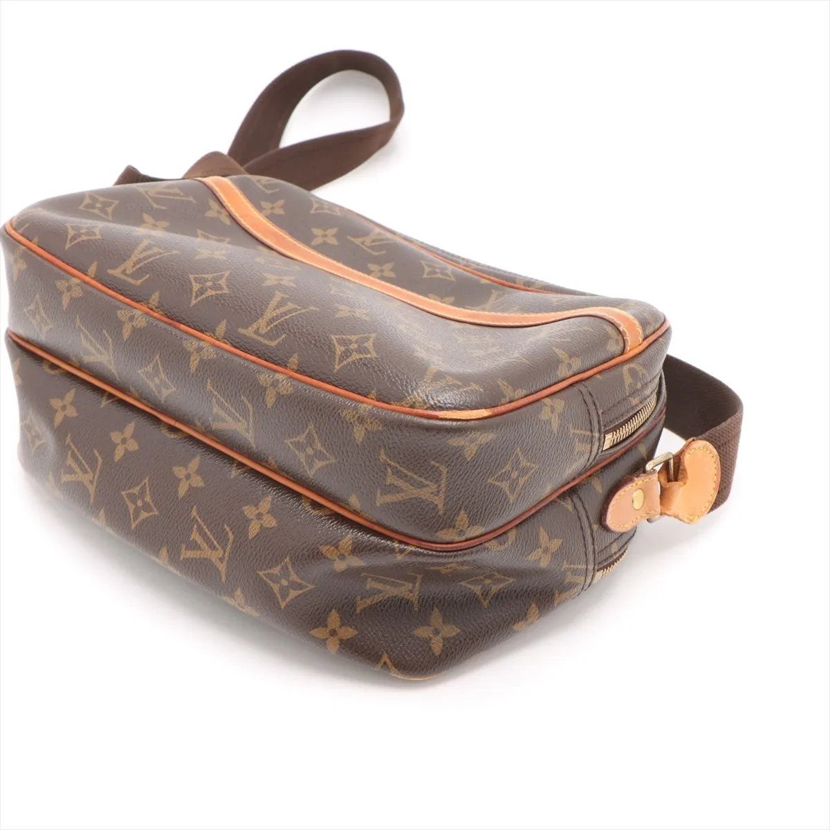 Louis Vuitton Monogram Reporter PM Leather Shoulder Bag Crossbody Messenger — view 2