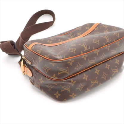 Louis Vuitton Monogram Reporter PM Leather Shoulder Bag Crossbody Messenger — view 3