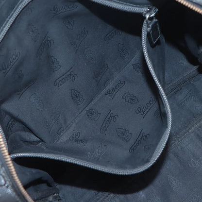 Gucci GG Supreme Leather 2-Way Business Crossbody Document Tote Black — view 9