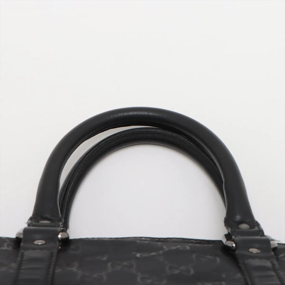 Gucci GG Supreme Leather 2-Way Business Crossbody Document Tote Black — view 6