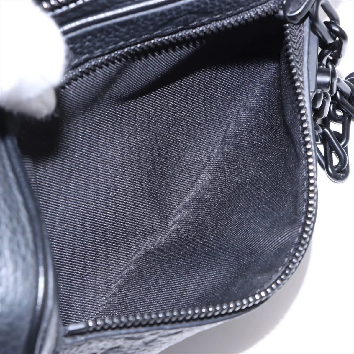 Louis Vuitton Taurillon Monogram Pochette with Volga Leather Second — view 7
