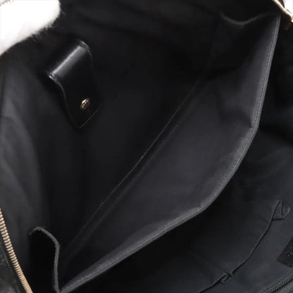 Gucci Diamante Leather Business Document Briefcase Tote Brown — view 8