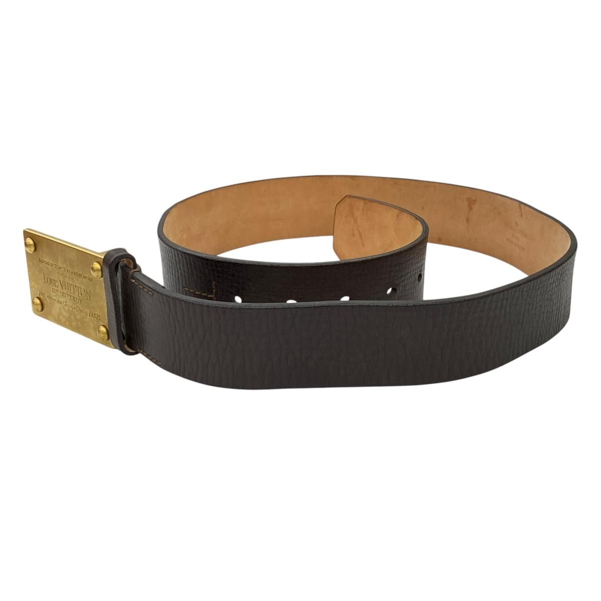 Louis Vuitton Utah Ceinture Aventure Belt 80 32 — view 4