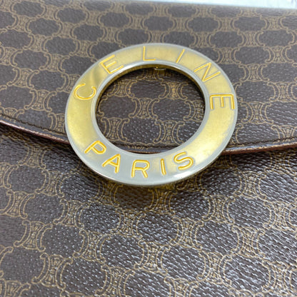Celine Shoulder Bag Pochette Macadam Circle Logo Travel — view 9