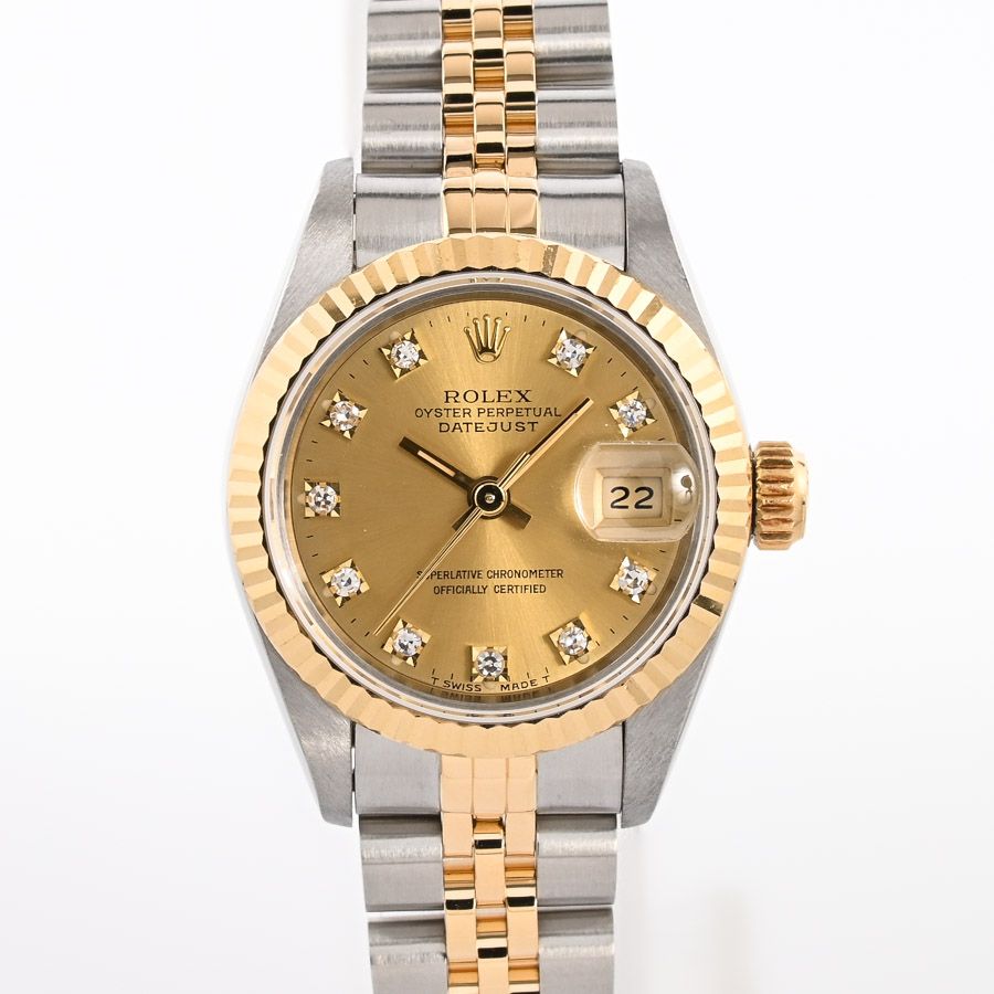 Rolex Watch Datejust Gold