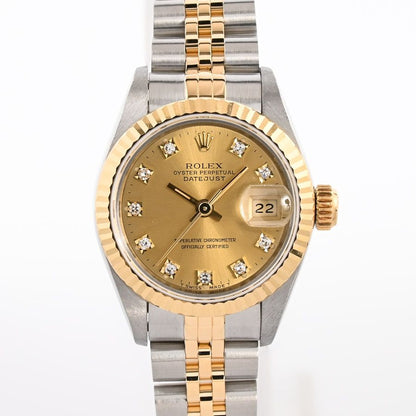 Rolex Watch Datejust Gold