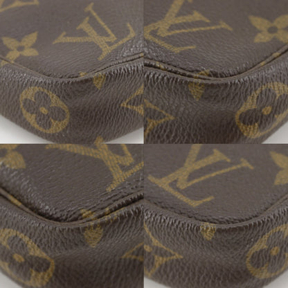 Louis Vuitton Pochette Pouch Monogram Canvas Brown — view 4