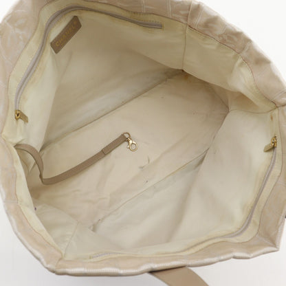 Chanel New Travel Line Tote MM Nylon Canvas Beige — view 6