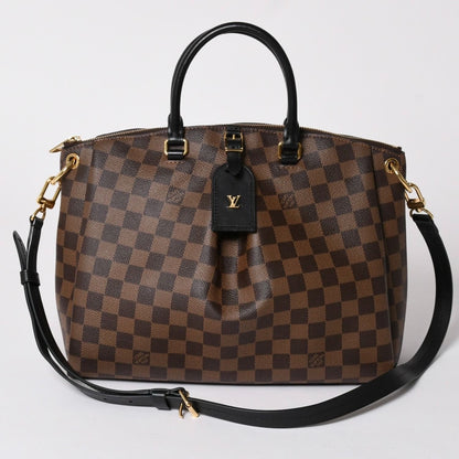 Louis Vuitton Damier Odeon Tote 2-Way Handbag Leather