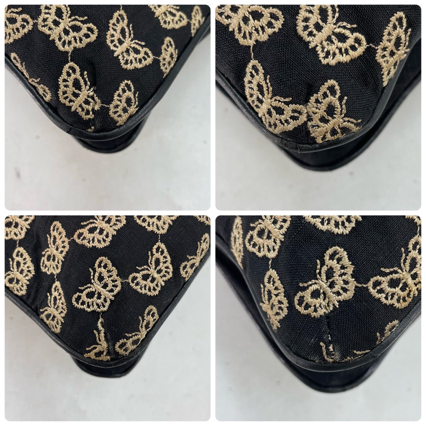 Bottega Veneta Shoulder Bag Crossbody Butterfly Travel Embroidery — view 9