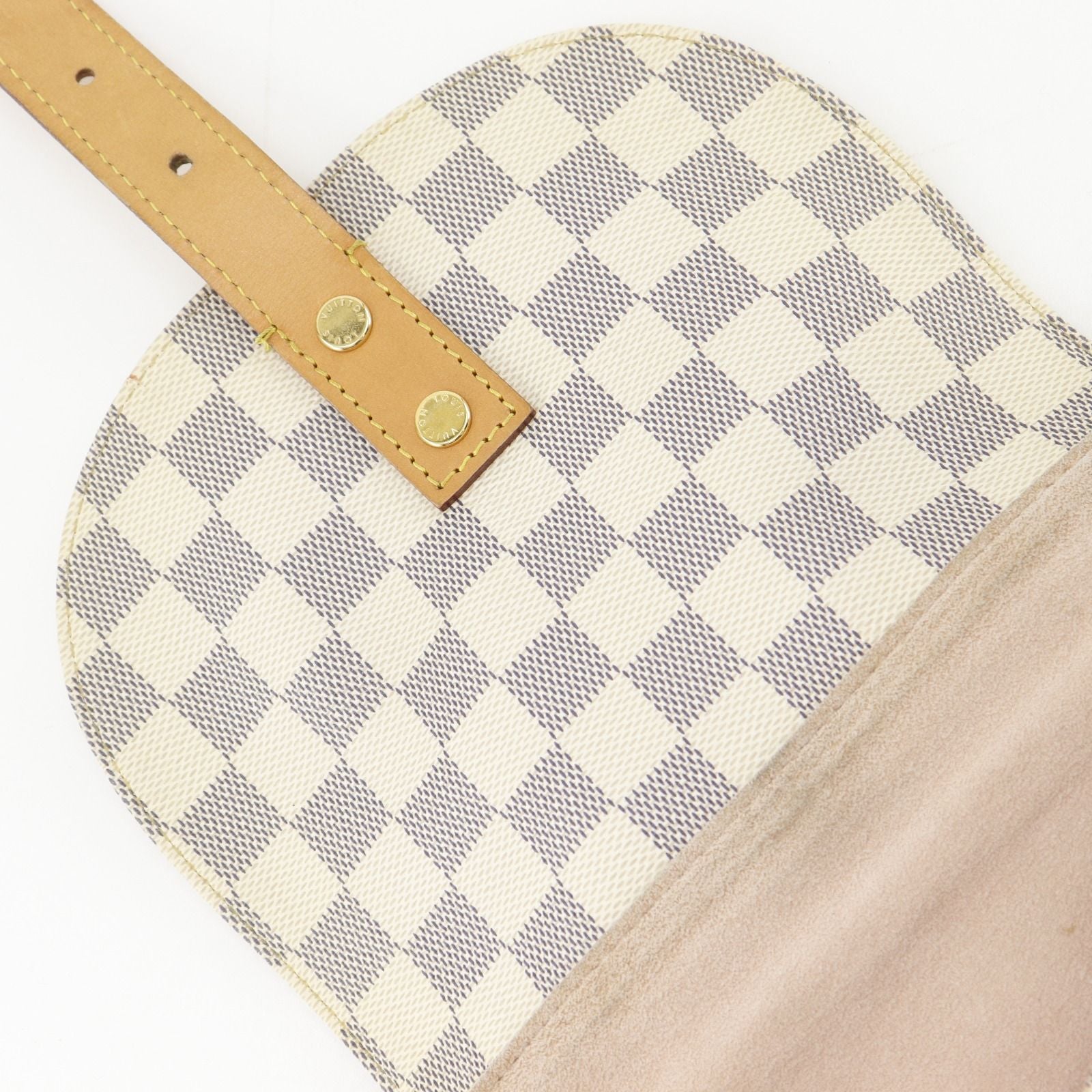 Louis Vuitton Sperone Damier Azur Canvas White Backpack — view 7