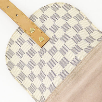 Louis Vuitton Sperone Damier Azur Canvas White Backpack — view 7