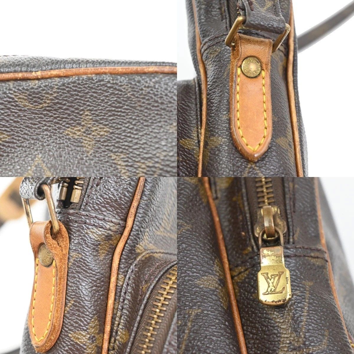Louis Vuitton Amazon Shoulder Bag Monogram Leather — view 8