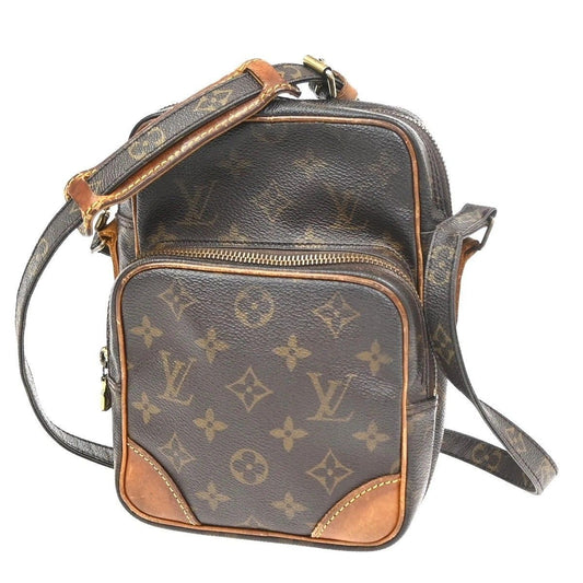 Louis Vuitton Amazon Shoulder Bag Monogram Leather