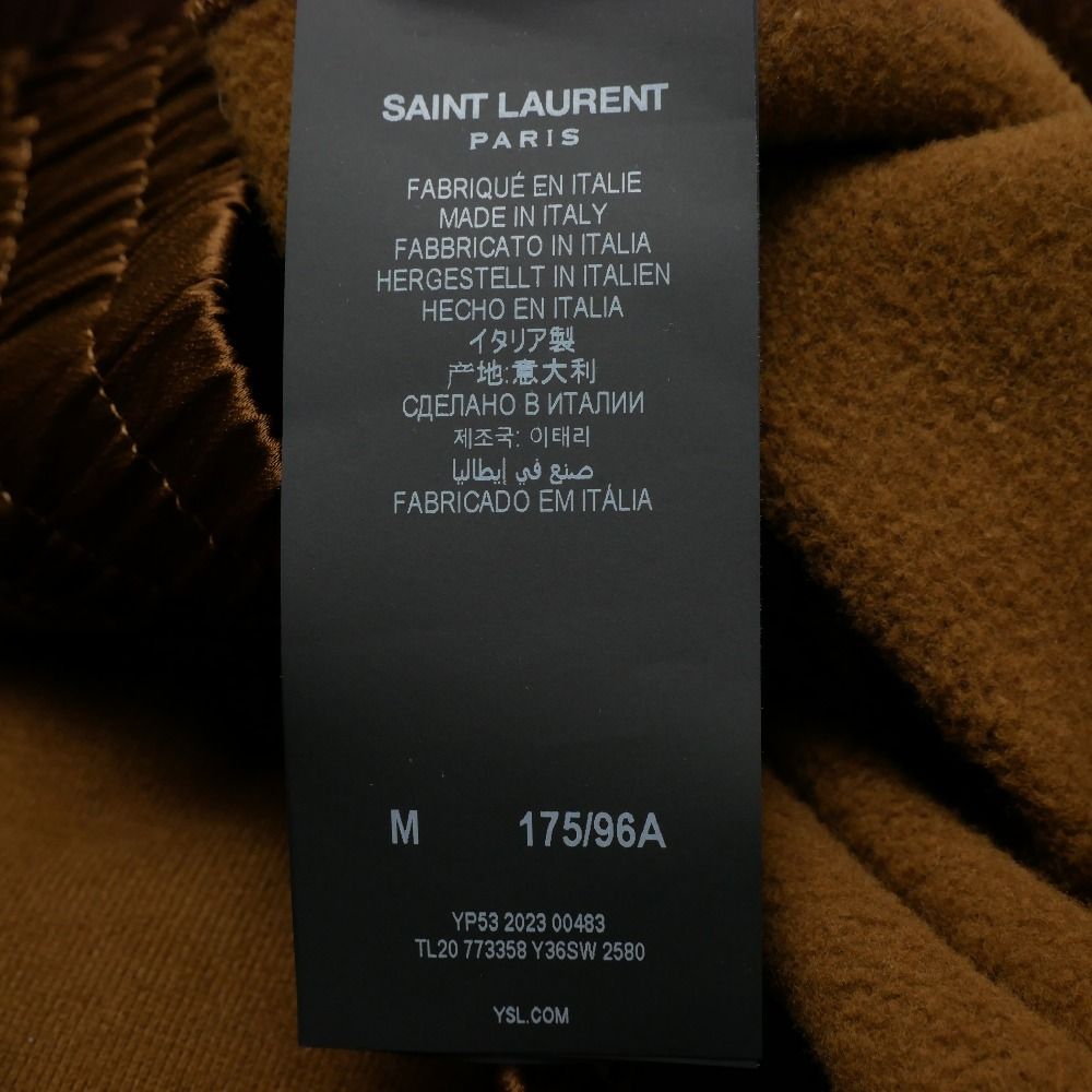 Saint Laurent Paris Hoodie M Sweatshirt Logo Embroidery — view 6