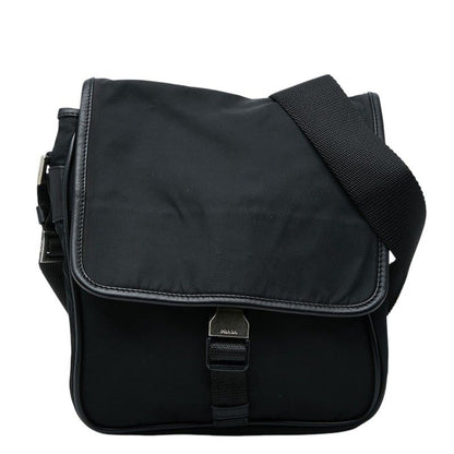 Prada Crossbody Shoulder Bag Nero Black Saffiano Leather