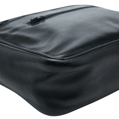 Loewe Anagram Crossbody Shoulder Bag Black Leather — view 7